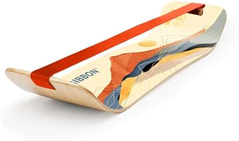 Gibbon SlackBoard Balance Board for Kids & Adults - 1 & 2 Line Options - Core Workout & Standing Desk Exercise Tool - Ho