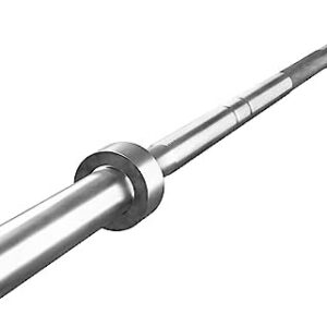 Rage Fitness Olympic Training Barbell, 6FT 15 Pound Weight Home Gym Equipment, Strength Training Bar for Squats Deadlift