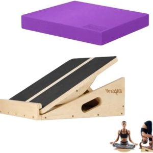 Yes4All 2-in-1 Professional Wooden Balance Boards & Slant Board for Core Strengthening Exercises | Yes4All 2-in-1 Profe