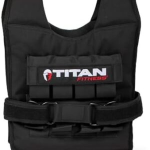 Titan Fitness Elite Series Adjustable Weight Vest for Training and Workout | Titan Fitness Elite Series Adjustable Weig