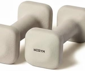 SafeGrip Square Dumbbells Anti Slip Handles for Home Workouts | WeGym SafeGrip Square Dumbbells Stable Design Prevents