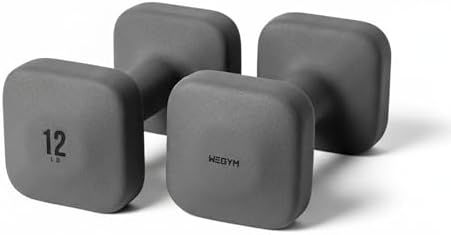 SafeGrip Square Dumbbells Anti Slip Handles for Home Workouts | WeGym SafeGrip Square Dumbbells Stable Design Prevents