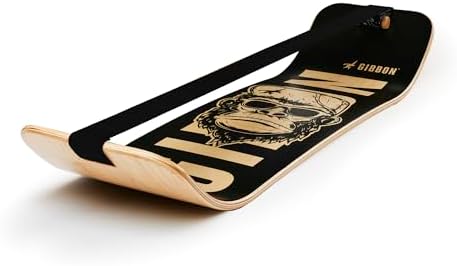 GIBBON SlackBoard Balance Board for Kids & Adults - 1 & 2 Line Option - Core Workout & Standing Desk Exercise Trainer -