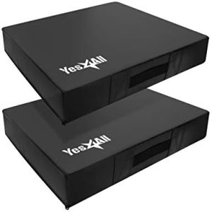 Yes4All Silencer Drop Pads for Weightlifting with PVC Cover & Easy Carry Handles - Great for Home Gym Use | Yes4All Sil