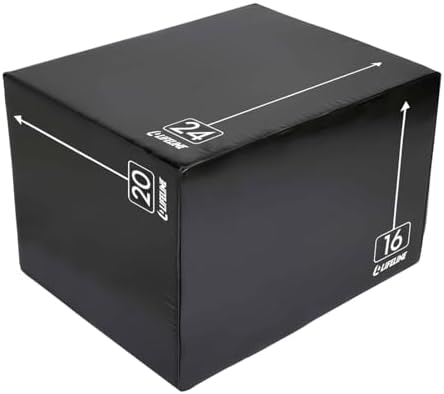 Lifeline Fitness 3-in-1 Foam Plyo Box - Ideal Exercise Equipment for Home Gym Enthusiasts - Essential Plyometric Jump Bo