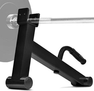 Yes4All Deadlift Jack/Barbell Stand - 600lb Barbell Plate Capacity for Deadlift Exercise, Squat Wedge for Squat/Weight T