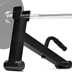 Yes4All Deadlift Jack/Barbell Stand - 600lb Barbell Plate Capacity for Deadlift Exercise, Squat Wedge for Squat/Weight T