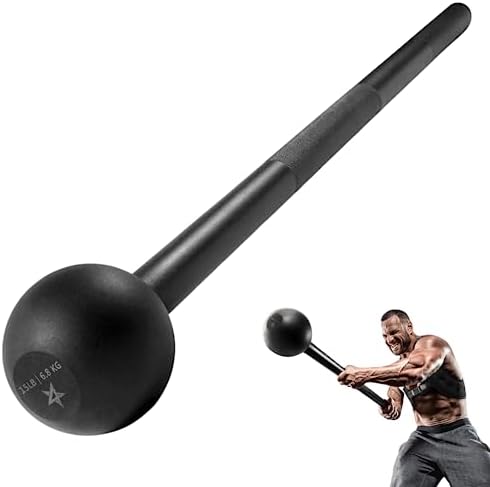 Yes4All Steel Mace Bell for Strength Training | Yes4All Steel Mace Bell Support Full Body Muscles | Yes4All Steel Mace