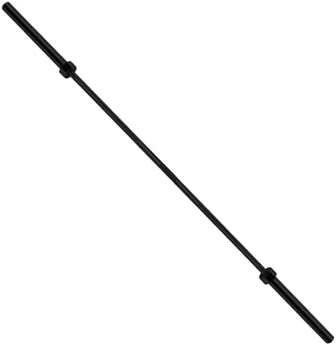 Fitvids Olympic Barbell Bar for Powerlifting and Weightlifting, High Capacity 700 Pound, 2 Inch Diameter Barbell