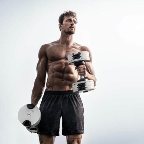 Original NUOBELL Adjustable Dumbbells 5-80 lb Set for Home Gym Strength Training Original NUOBELL Adjustable Dumbbells