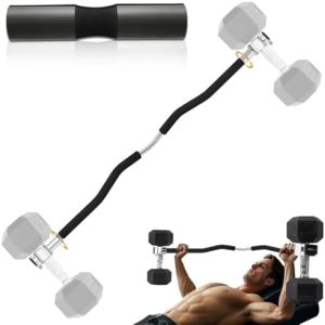 Adjustable Dumbbell Barbell Converter Set for Home Gym and BowFlex Compatibility | All-Steel Adjustable Dumbbell Conver