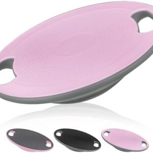 Wobble Balance Board with 15.5" No-Skid Surface for Core Trainer Physical Therapy Home Office Exercise Woman Man