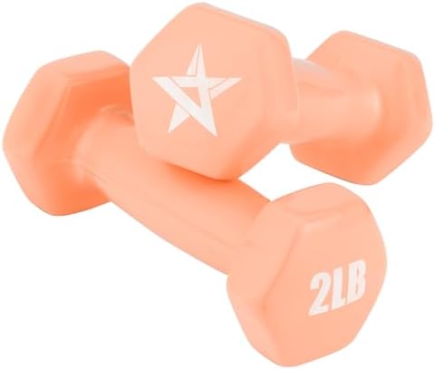 Yes4All Vinyl Hexagon Dumbbells - 2-in-1 Adjustable Set (2-15 lbs) for Home Gym Strength Training