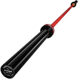 Olympic Barbell 7ft 45LB for Weightlifting Powerlifting, Home Gym Strength Training, Squats Deadlifts Presses Rows Curls