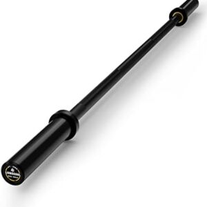 LIONSCOOL Premium 4ft Barbell for Strength Training and Olympic Weightlifting | LIONSCOOL Premium 6ft Barbell for Squat