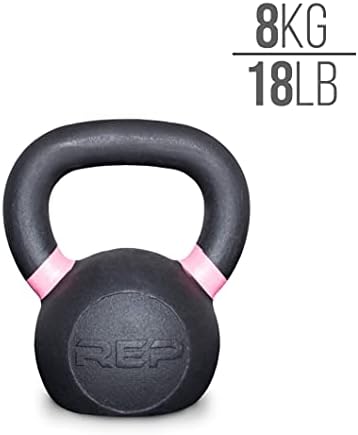 REP Fitness Adjustable Kettlebell Set and Singles, 4kg to 24kg Range for Home Gym Power Workout, Strength Training, Free