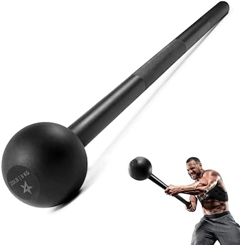 Yes4All Steel Mace Bell for Strength Training | Yes4All Steel Mace Bell Support Full Body Muscles | Yes4All Steel Mace