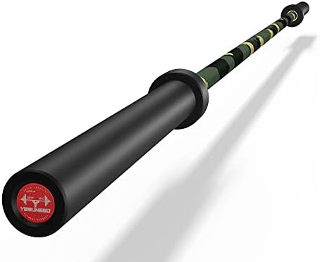 Olympic Barbell for Weightlifting 700LB, Fitness Buffs, Home Gym, Strength Training, 9'9" Long