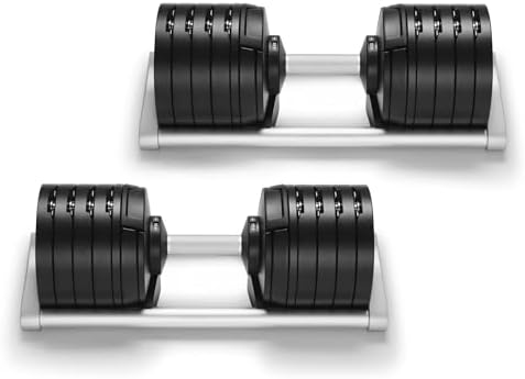 Original NUOBELL Adjustable Dumbbells 5-80 lb Set for Home Gym Strength Training Original NUOBELL Adjustable Dumbbells