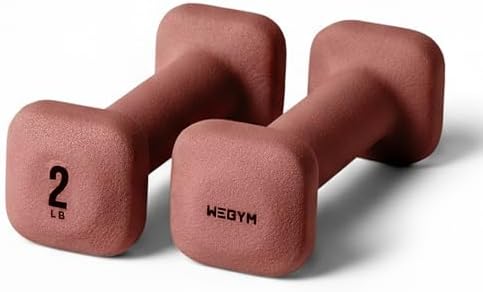 SafeGrip Square Dumbbells Anti Slip Handles for Home Workouts | WeGym SafeGrip Square Dumbbells Stable Design Prevents