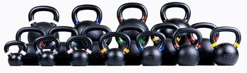 REP Fitness Adjustable Kettlebell Set and Singles, 4kg to 24kg Range for Home Gym Power Workout, Strength Training, Free