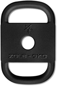 Yes4All Cast Iron Rucking Weight for Weighted Walking and Lifting - Tactical Strength Training, 20 LB | Yes4All Cast Ir