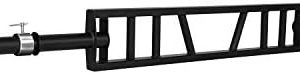 Yes4All Multi Grip Barbell & Cable Attachment - Swiss Bar, American Bar for Greater Range of Motion - Home Gym & Support