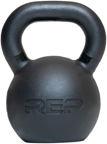 REP Fitness Adjustable Kettlebell Set and Singles, 4kg to 24kg Range for Home Gym Power Workout, Strength Training, Free