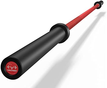 Olympic Barbell for Weightlifting 700LB, Fitness Buffs, Home Gym, Strength Training, 9'9" Long