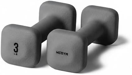 SafeGrip Square Dumbbells Anti Slip Handles for Home Workouts | WeGym SafeGrip Square Dumbbells Stable Design Prevents