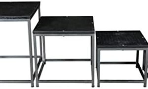 Heavy Duty Plyo Box Set of 4 for Home Gym Fitness Training | Heavy Duty Plyo Box - Set of 4 for CrossFit Workouts and H