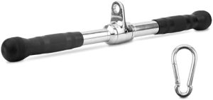 Yes4All Cable Machine Attachment, Double D Handle & Tricep Rope Cable Attachment, Gym Weight Machine Accessories Load 88