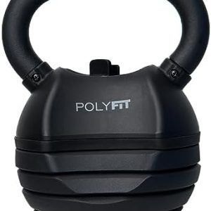 Polyfit Adjustable Kettlebell Set | Perfect for Home Gym Fitness Lovers | Versatile Weight Training Equipment | Polyfit