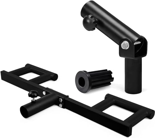 Yes4All T-Bar Row Plate Post Insert Landmine Attachment - Fitness Equipment for Home Gyms & CrossFit Boxes - Full 360° S