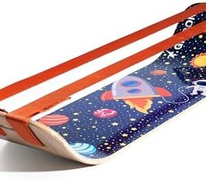 Gibbon SlackBoard Balance Board for Kids & Adults - 1 & 2 Line Options - Core Workout & Standing Desk Exercise Tool - Ho