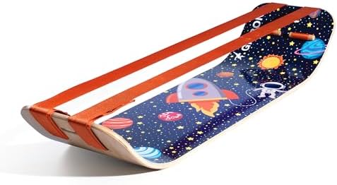 Gibbon SlackBoard Balance Board for Kids & Adults - 1 & 2 Line Options - Core Workout & Standing Desk Exercise Tool - Ho