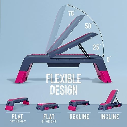 Yes4All Multifunctional Aerobic Deck for Cardio Workouts and Strength Training | Yes4All Versatile Fitness Station Weig
