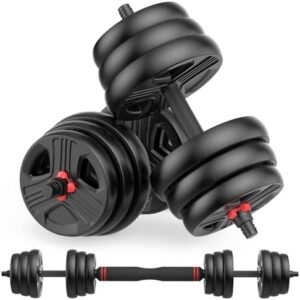 Adjustable Dumbbells, 20/30/40/55/60/70/80/90lbs, Convertible in 2 or 3 in 1 Set for Home Gym Users