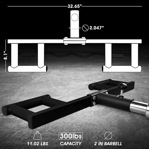 Yes4All T-Bar Row Plate Post Insert Landmine Attachment - Fitness Equipment for Home Gyms & CrossFit Boxes - Full 360° S