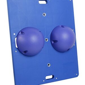 CanDo Blue Balance Board 14x18 Inch, |5 Inch Height for Adults at Home and Gym Fitness Exercises