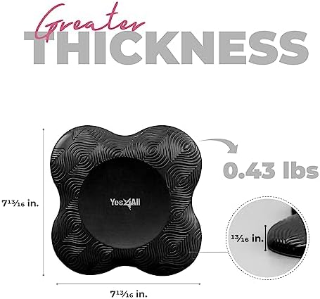 Yes4All Extra Thick Yoga Knee Pads for Women Men Fitness, Travel, Pilates Exercise Yes4All Extra Thick Yoga Knee Pads,