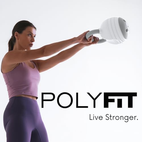 Polyfit Adjustable Kettlebell Set | Perfect for Home Gym Fitness Lovers | Versatile Weight Training Equipment | Polyfit