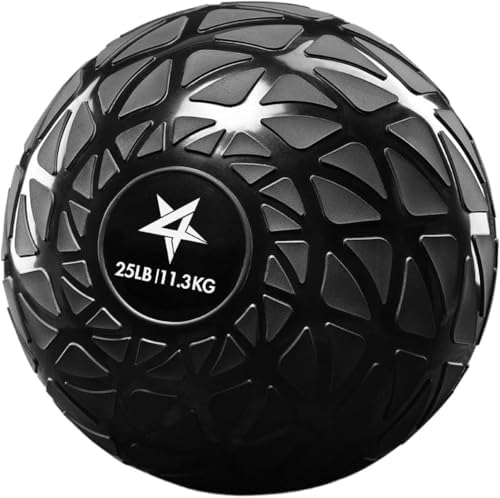 Yes4All Slam Balls, Durable PVC Sand Filled, Core Strengthening Workout Ball for Fitness Enthusiasts at Home Gym