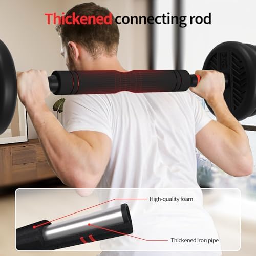 Adjustable Dumbbell Set for Men/Women Home Gym Exercise, 20/30/40/60/80lbs Used as Barbell/Kettlebells/Push Up Stand Hot