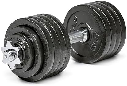 CAP Barbell Adjustable Dumbbell Weight Set for Home Gym Fitness Lovers | Ideal for Home Workouts and Muscle Building |