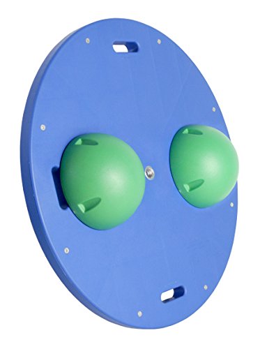 CanDo Blue Balance Board 14x18 Inch, |5 Inch Height for Adults at Home and Gym Fitness Exercises