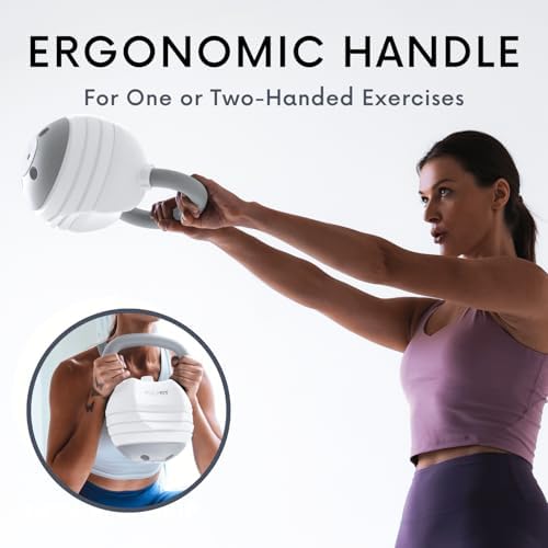 Polyfit Adjustable Kettlebell Set | Perfect for Home Gym Fitness Lovers | Versatile Weight Training Equipment | Polyfit