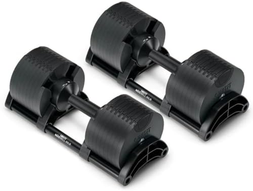 Original NUOBELL Adjustable Dumbbells 5-80 lb Set for Home Gym Strength Training Original NUOBELL Adjustable Dumbbells
