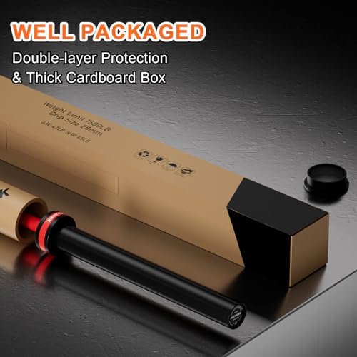 Olympic Barbell 7ft 45LB for Weightlifting Powerlifting, Home Gym Strength Training, Squats Deadlifts Presses Rows Curls