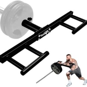 Yes4All Viking Press Landmine Handle Attachment for 2-Inch Olympic Barbell - 3 Hand Grip Positions - Home Gym Deadlift S